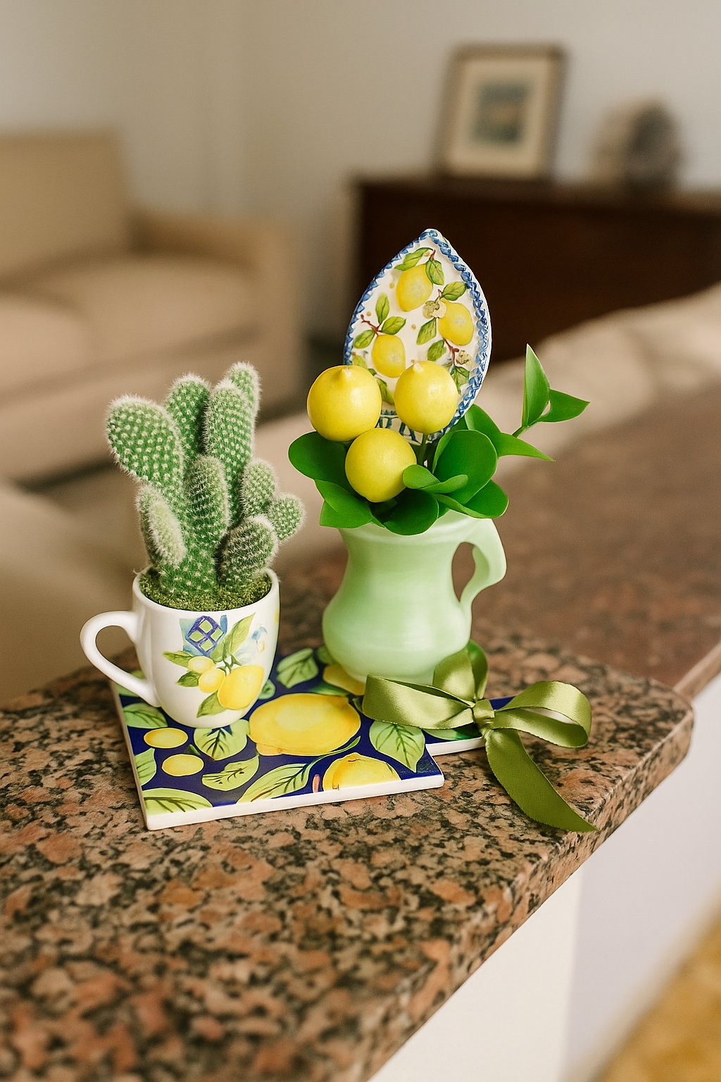 Pianta grassa Lemon Cup